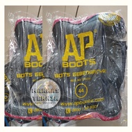 MERAH AP BOOTS MOTO Boots RED BLACK Size. 44 / Safety Boots