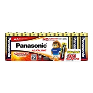 PANASONIC ถ่านอัลคาไลน์ AA LR6T แพ็ก 20 ก้อน