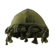 Men Braid Hat Turban Durag Wave Cap Halo Lined Hat for Men Women Head Wraps Cap with Tassel Elastic 