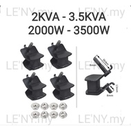 2KVA 3KVA 2000W 3000W GENERATOR MOUNTING / GETAH ANTI GEGAR WITH FLANGE COLLAR NUTS