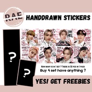 [SKZ] Sticker fanmade mailing stickers straykids edition 4x4 cm