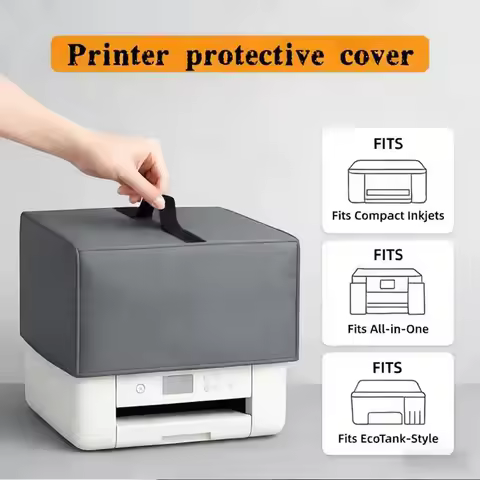Suitable For Hp/Canon/Brother Wireless Printer Dust Cover Printer Universal Protective Sleeve 51*31*