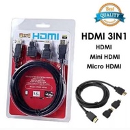 3 IN 1 HDTV CABLE 3IN1 HDTV CABLE/ ( HDTV+ MINI HDTV+ MICRO HDTV