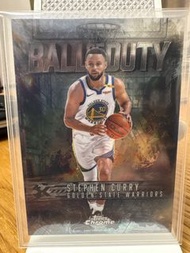 2025 Topps Chrome Stephen Curry Ball of duty球星卡