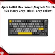 AJAZZ AK820MAX, WIRED, GRAYSTARRY - MAGNETS SWITCH, RGB