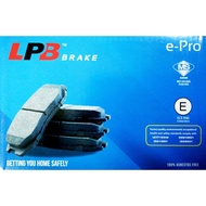 (FRONT) Peugeot 208 1.6 Allure 13'-16' 308 T7 1.6 09'-13' 408 I 2.0 12'-16' LPB Disc Brake Pad A1133