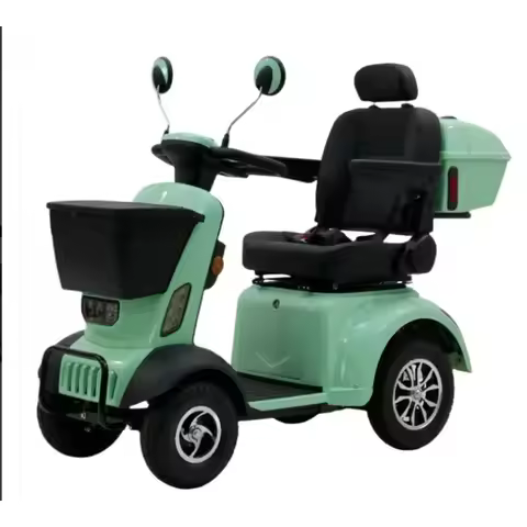 Skyblur Model Rbit-Pro 4-Wheel China Moped Scooter Electric Motor 500W 18Km/H Mobility Electric Scoo