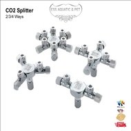 ZRDR Aquarium CO2 splitter branch 2 3 4 6 way co2 split co2 aquarium co2 system co2 aquascape,  CO2 