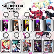 Acrylic Keychain Double Sided DIY, Transparent Keychain Anime [ Suicide Squad Isekai ] Suicide Squad