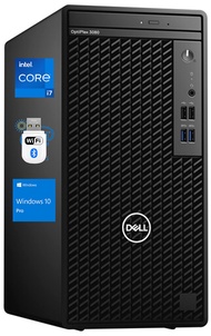 Dell OptiPlex 3080 Mini-Tower Desktop Computer – Intel Core i7-10700, 32GB RAM, 2TB NVMe SSD, 4K Mon