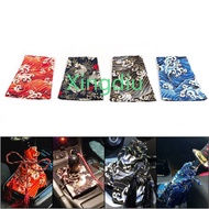 Car Accessories JDM Style Canvas Samurai Shift Lever Knob Dust Cover Racing Samurai Shift Knob Colla