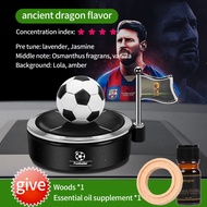 Hot Sale 2022 Car Football Rotate Air Freshener France Soccer Fans Ornament Dashboard Perfume Decoration Diffuser