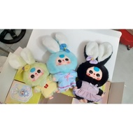 Baby three macaron rabbit bb3 genuine blind box pre-opened