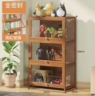 客廳組合櫃 模型展示櫃 陳列櫃 展示架 書架(透明 3層60CM長)