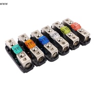 Car Audio Fuse Power Fuse Holder 30-150A Stereo Audio Single Way AGU Fuse Holder