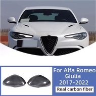 For Alfa Romeo Giulia 2017-2022 RExterior Mirror Protectors Rearview Mirror Decorative Covers Auto A