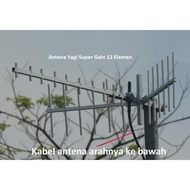 NEW Antena Yagi 12 EL Modem Wifi Mifi Outdoor Grid Huawei E5577 E8372 E5372s E398 E392 E3272 E8278 E