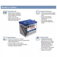 Rm240-30% NS60LS (46B24LS) BOSCH SM MEGA POWER MF CAR BATTERY