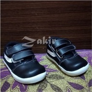HITAM Black VANS Shoes For Boys And Girls Aged 1-3 Years