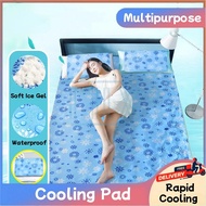 Cooling Pad For Human Water-Free Cooling Gel Cool Pad Summer Soft Ice Gel Sleeping Mat Car Sofa Matt