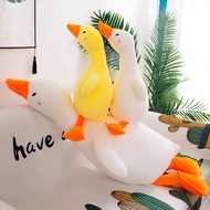 Happy Yellow & White Ducks Soft Plush Toy Kids Sleeping Pillow Creative Birthday Gift Bed & Children