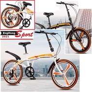 20inch Foldable Bike, Small Tire Foldable Bicycle, Basikal Lipat Tayar Kecil, Basikal Lipat 20inch