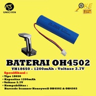 Honeywell OH4502 Scanner Battery / OH-4502 / OH 4502 / 4503 - Battery YH 18650 3.7V 1200mAh