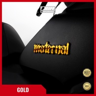 1PCS EMBLEM MATRENAL LOGO MATERNAL STICKER MOTOR KEREN EMBLEM LOGO MATERNAL AKSESORIS MOTOR