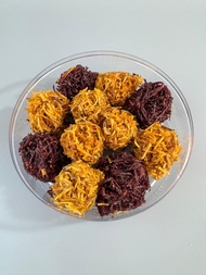 KREMES BOLA UBI MANIS GARING  ISI 20 PCS / KREMES BOLA UBI