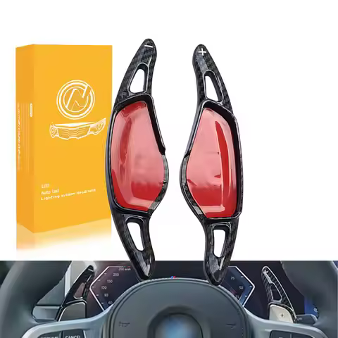 For BMW 1/2/3/5/6/7 Series GC GT Touring F40 F44 Paddle Shifter Carbon Fiber Car Steering Wheel Shif