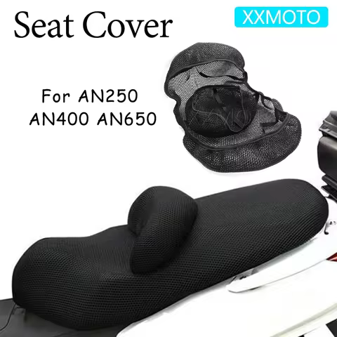 For Suzuki AN250 AN400 AN650 AN 250 400 Motorcycle Seat Cover Heat Insulation Breathable Non-Slip Pr