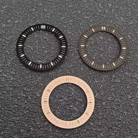 31mm Hollowed Out Watch Dial Green Luminous Watch Faces Accessories Repair Parts NH70／NH35 / NH36 Mo