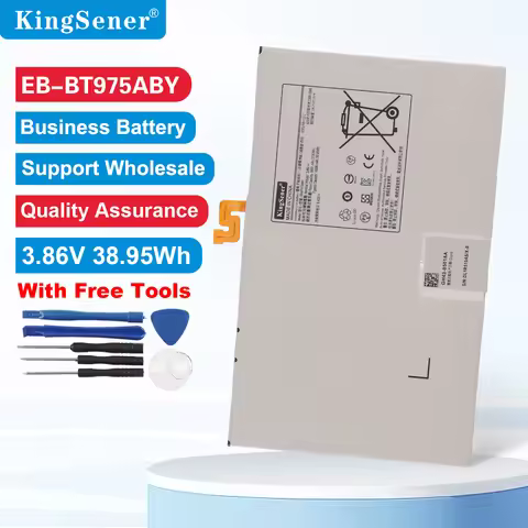KingSener Rechargeable Battery EB-BT975ABY For Samsung Galaxy Tab S7 Plus 12.4 SM-T970 SM-T976B SM-T