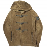 roar日本製造短絨粗呢大衣 (13FRB-FR03)ブラウン（雙槍圖案）[二手] [roar]