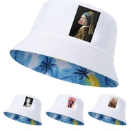 Ricard Bucket Cap Women Man  Summer Fisherman Caps  Sport Beach Sun Fishing Hat Girl Boy Funny Print
