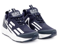 SEPATU SNEAKERS EMPORIO ARMANI EA7 TECHNICAL NAVY WHITE ORIGINAL BOX