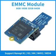 EMMC Module 8GB 16GB 32GB 64GB with Micro SD-compatible Turn eMMC Adapter T2 for Nanopi K1 / K2 / M4