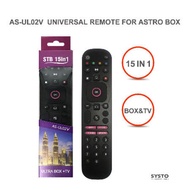 STB 15 in 1 Universal Remote For @stro Tv Box