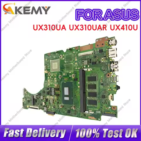 UX310UA Laptop Motherboard For ASUS UX310UAK UX310UV UX310UQR UX310UQ UX310UQK U3000U RX310U UX310UF