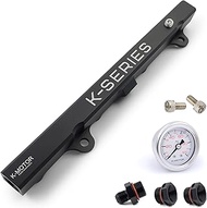 K Series Fuel Rail - Compatible with Honda-Acura Civic Si Tsx Rsx - K20 K24 Engine - K-MOTOR