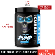 The Curse! Stim-Free Pump 40 servings Caffeine Free พรีเวิร์คเอ้าท์ไม่มีคาเฟอีน JNX the curse