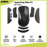 Pulsar Gaming Mouse Accessories SuperGrip Xlite V3 Size 1 Black Anti-Slip Precision Control Stable A