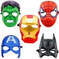 LdgCartoon Mask Men and Women Marvel Hero Spider-Man Iron Man Hulk Captain America Toy QVXM