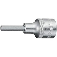 TONE hexagon socket 3H-04 insertion angle 9.5mm 3/8" width across flats 4mm