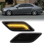 Side Marker Signal Lights Kits LED Compatible with E W212 Sedan&Wagon/for E350 Sedan&Wagon/for E550 