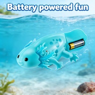 ZURU Pets Alive Robo Axolotl – Teal Swimming Electronic Pet Toy, Lifelike Movement in Water, Include