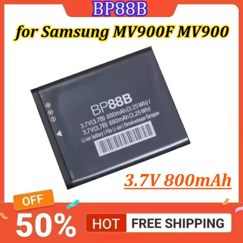 BP88B 3.7V 800mAh Camera Battery for Samsung MV900F MV900 Battery