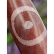 36.9mm X 12.9mm Elephant Male Two Eyes Star Two Eyes Heaven Earth Two Eyes Heaven Earth Dzi CW3468