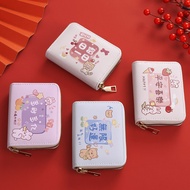 Cartoon Card Holder Women Cute Anime Card Wallet Multi Card Slot Small ID Card Holder Driver License