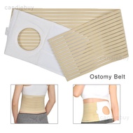 Ostomy Abdominal Belt Brace waist support wear on the abdominal stoma to fix bag and prevent parastomal hernia